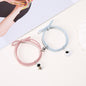 2Pcs/ Set Cartoon Magnetic Couple Bracelets with Moon Robots Pendant