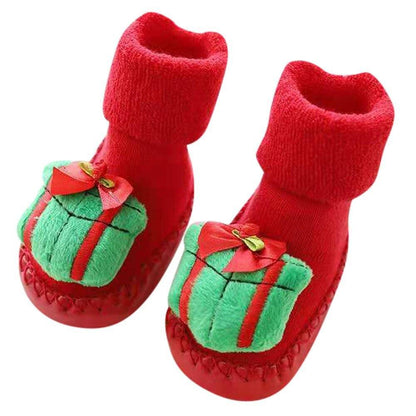 Baby Socks Christmas Newborn For Baby Boys/Girls Christmas Floor Socks Anti-Slip Baby Step Socks For Baby Kids
