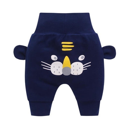 New Baby Fashion Long Pants Cartoon Animal Printing Baby Trousers Kid Wear Baby Pants  For Kids