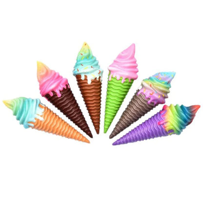 Colorful Ice Cream Squishy Toy | Slow Rising Stress Relief Squeeze