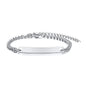 Persoanlized Custom Name Heart Bracelet,Stainless Steel Figaro Chain Link Adjustable,Engraved Gift for Boy Girl