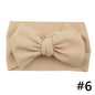 Baby Girls Headband Big Bow Hair Band Kids Adjustable Head Wrap Turban Infant Hair Accessories