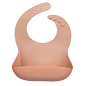 Silicon Breastplate Baby Bib Waterproof Solid Infant Bandana Bibs Newborn Feeding Burp Cloth Bib For Kids