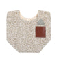 Floral Vintage Newborn Double Side Bibs Boys Girls Waterproof Linen Cotton Saliva Towel