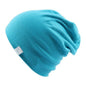 Cute Solid Knitted Cotton Hats Cap for Newborn Baby Autumn Winter Warm Style Caps for Boys