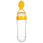 NEW Baby Feeding Bottle Spoon With Silicone Spoon Newborn Infant Squeeze Spoon Toddler Supplement food Bottle Feeder For Kids and Baby