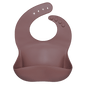 Silicon Breastplate Baby Bib Waterproof Solid Infant Bandana Bibs Newborn Feeding Burp Cloth Bib For Kids