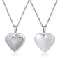 Heart Photo Locket Necklace for Women | Openable Stainless Steel Promise Jewelry