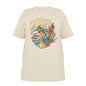 1pcs WHITE Tees Summer Casual Oversized Tee Best Surfing Santa Monica California Womens Retro Style