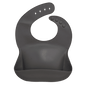 Silicon Breastplate Baby Bib Waterproof Solid Infant Bandana Bibs Newborn Feeding Burp Cloth Bib For Kids
