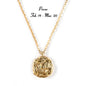 twelve zodiac signs necklace