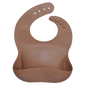 Silicon Breastplate Baby Bib Waterproof Solid Infant Bandana Bibs Newborn Feeding Burp Cloth Bib For Kids