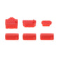 1 Set Silicone Dust Plug Set | Anti-Dust Cover for PS5, PS4, PS3 Console