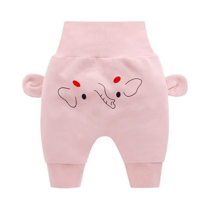 New Baby Fashion Long Pants Cartoon Animal Printing Baby Trousers Kid Wear Baby Pants  For Kids