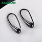 Aravant 925 Silver Earring Black Teardrop/Water Drop/Raindrop Dangle Earrings For Women Men Fashion Jewelry Gifts 4 Colors