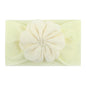 Handamde New Colorful Chiffon Flower Headband for Newborn Baby Toddler Ribbon Elastic Baby Headdress Kids Hair Band Girl Bow Knot Styling