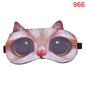 Cute Cat Dog Sleep Mask | Soft Eye Cover for Natural Sleeping