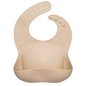 Silicon Breastplate Baby Bib Waterproof Solid Infant Bandana Bibs Newborn Feeding Burp Cloth Bib For Kids