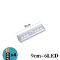 LED Night Light Motion Sensor Wireless USB Rechargeable Night lamp For Kitchen Cabinet Wardrobe Wall Lamp Mobile Lamp With Sensors