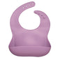 Silicon Breastplate Baby Bib Waterproof Solid Infant Bandana Bibs Newborn Feeding Burp Cloth Bib For Kids