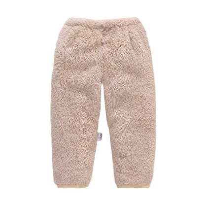 Newborn Baby Boys Pants Winter Warm Baby Girls Pants, Solid Newborn Pants Fashion Baby Toddler Trousers Baby Clothes