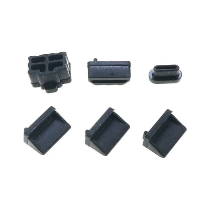1 Set Silicone Dust Plug Set | Anti-Dust Cover for PS5, PS4, PS3 Console