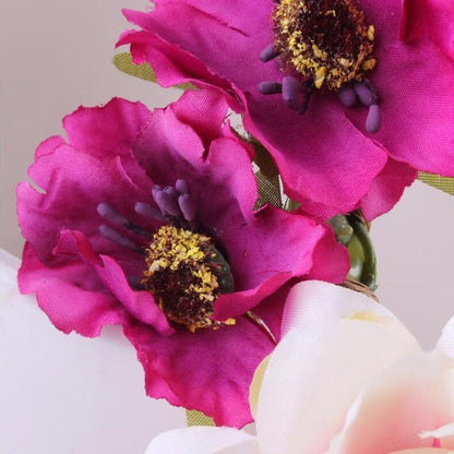 Modern Flower Headband Newborn  Matching Flower Crown for Mother Kids  Hair Band Accessories