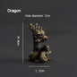 PINNY Metal Chinese Zodiac Incense Holder | Mini 12 Animals Stick Incense Base