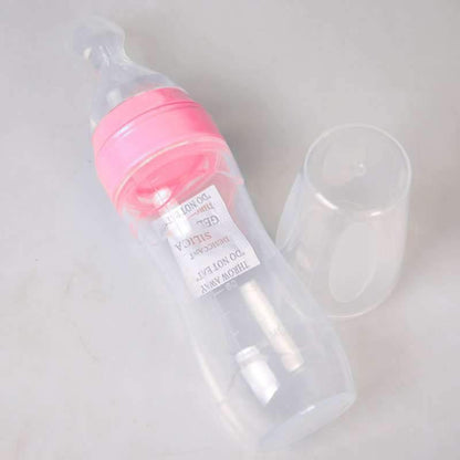 Baby Bottle Leak-proof Food Dispensing Spoon Juice Cereal Feeding Bottle Spoon Food Supplement Bottles For Kids In Modern Design