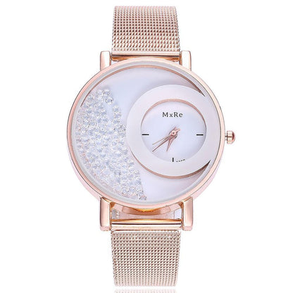 Women Ladies Bling Diamonds Crystal Strap Watch Fashion Luxury Stainless Steel Analog Quartz Wrist Watches gift For Women,Girls and Ladies