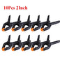 Adjustable Plastic Spring Clamps for Woodworking | Multi-Pack Clamps