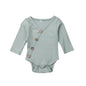 Modern Handmade Elegant Baby Boy and Girl Toddler Newborn Long Sleeve Romper Jumpsuit Outfit For Kids