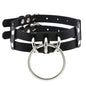 Punk Choker Collar Goth Necklace Big Transparent  Straps Chocker Women Girls Trendy Rock Sexy Harajuku Emo Gothic Jewelry