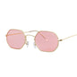 Yellow Women Retro Brand Designer Classic Sunglasses For Ladies Luxury Ladies Mirror Female Oculos de sol