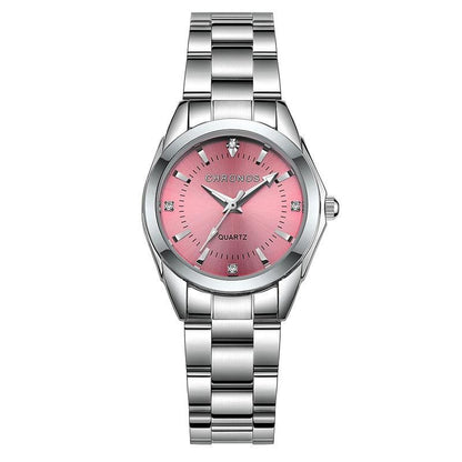 New STEVVEX Women Luxury Rhinestone Stainless Steel Quartz Watches Ladies Business Watch WIth  Japanese Quartz Movement For Women and Girls