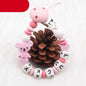 Modern Handmade Personalized Name Baby Pacifier Clips Silicone Pacifier Chain Wood Pacifier Holders For Pacifier For Baby Kids