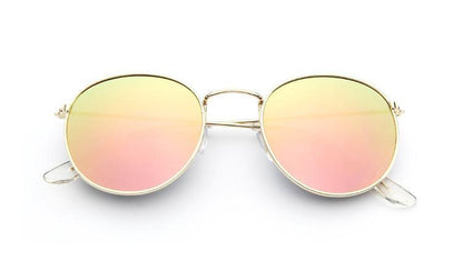 Famous  Retro Popular Oval Luxury Round Vintage Woman and Man Sunglasses  Brand Designer Oculos De Sol With UV400 protection