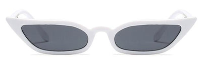 New Women Cateye Vintage Small Sunglasses Brand Designer Retro  Female Lady Eyeglass Cat Eye In Vintage Old Style