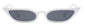 New Women Cateye Vintage Small Sunglasses Brand Designer Retro  Female Lady Eyeglass Cat Eye In Vintage Old Style