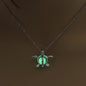 Hollow Luminous Stone Gem Charm Jewelry Pendant Necklace Gifts