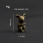 PINNY Metal Chinese Zodiac Incense Holder | Mini 12 Animals Stick Incense Base