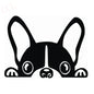 French Bulldog Light Switch Sticker | Vinyl Wall Decal for Switch Plate