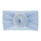 Newborn Infant Kids Girls Nylon Bow Hairband Headband Stretch Turban Knot For Bay Girls