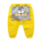 Modern Baby Boys Girls Cartoon Pants Spring High Waist Guard Belly Trousers Print Bottoms In Interesting Style For Girls And Boys