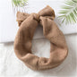 Cute Baby Girl Headbands Knitted Newborn Baby Bows Haiband Turban Head Warm head band