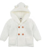Modern Winter Warm Knit Cardigan Long Sleeve Hooded Sweaters for Newborn Infant Jacket And Coat Combination Clotes