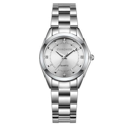 New STEVVEX Women Luxury Rhinestone Stainless Steel Quartz Watches Ladies Business Watch WIth  Japanese Quartz Movement For Women and Girls