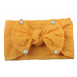 Modern Baby Headband Turban Flower Bow Newborn Baby Girl Headbands Elastic hairband For Girls Baby