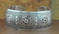 Big Elegant Luxury Amazing Classic Fashion Flower Metal Tibetan Indian Silver Vintage Retro Fashion Cuff Bracelet Bangle For Woman With Details of Animals