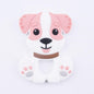 BPA Free Food Grade Silicone Teethers Cartoon Animals Shape Pacifier Clips, Accessories Baby Teething 1pc